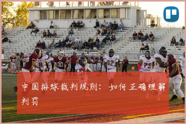 中国排球裁判规则:如何正确理解判罚